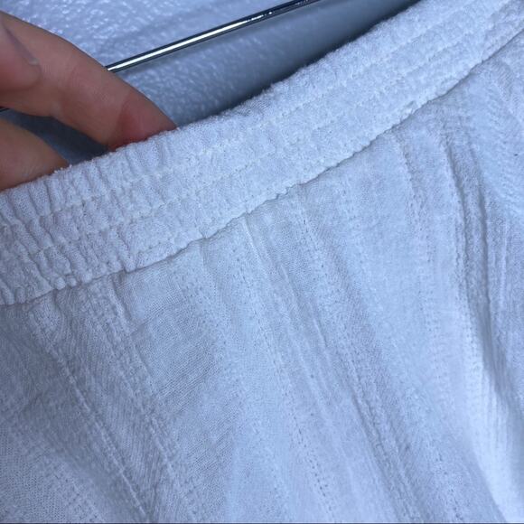 Roxy Enchanted Escape White 100% Cotton Tube Crop Top - Picture 9 of 12